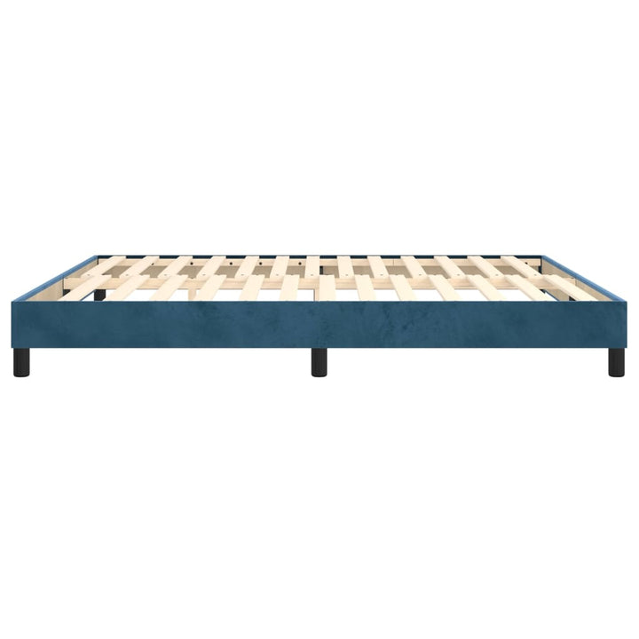 Boxspringframe fluweel donkerblauw 180x200 cm - Griffin Retail