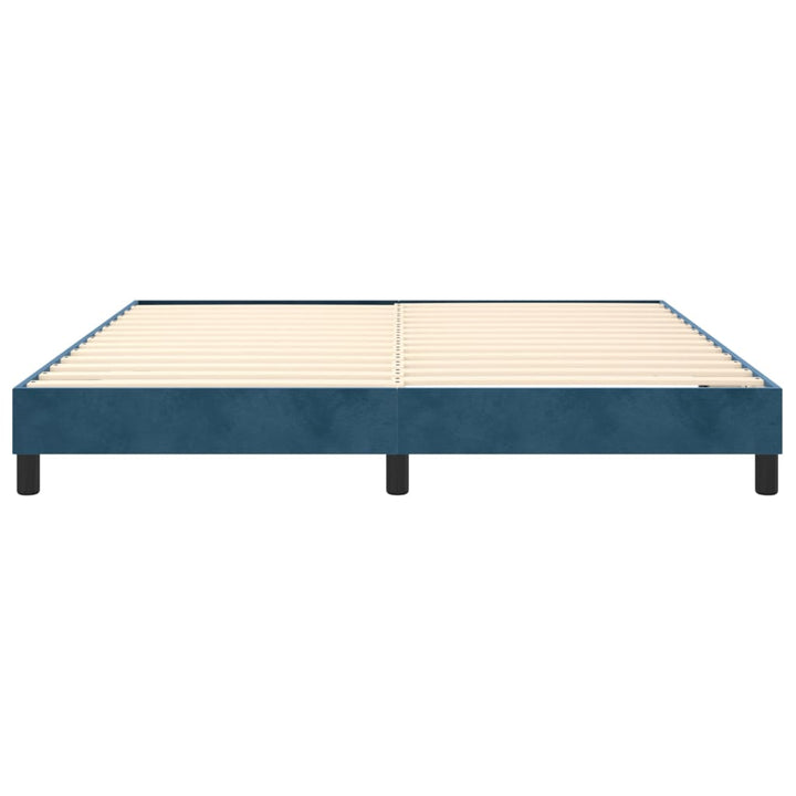 Boxspringframe fluweel donkerblauw 180x200 cm - Griffin Retail