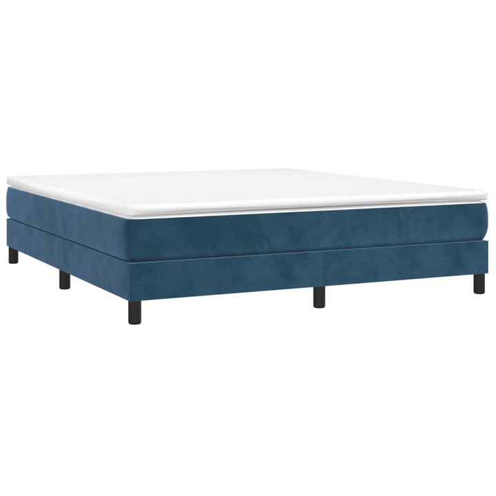 Boxspringframe fluweel donkerblauw 180x200 cm - Griffin Retail