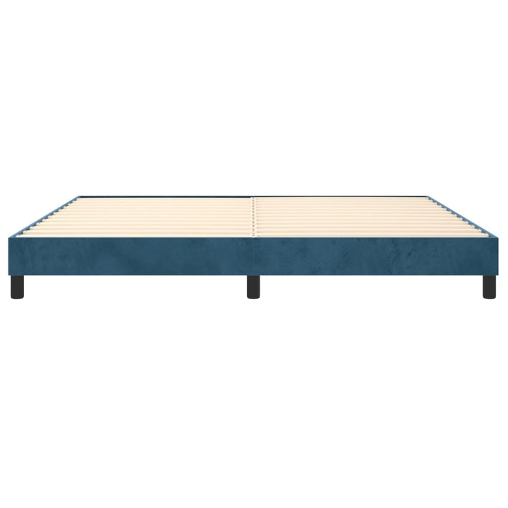 Boxspringframe fluweel donkerblauw 200x200 cm - Griffin Retail