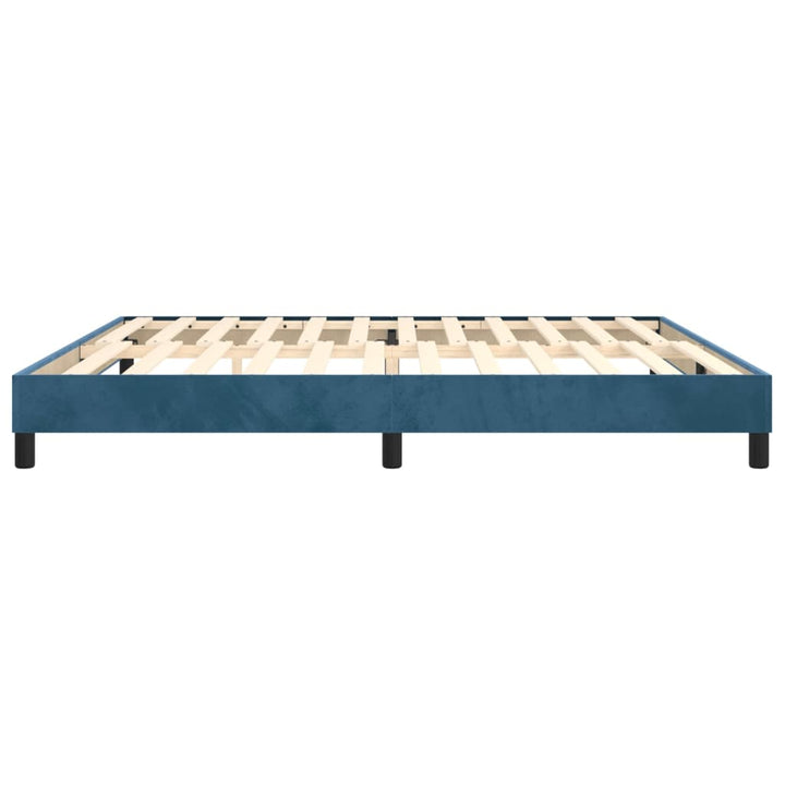 Boxspringframe fluweel donkerblauw 200x200 cm - Griffin Retail