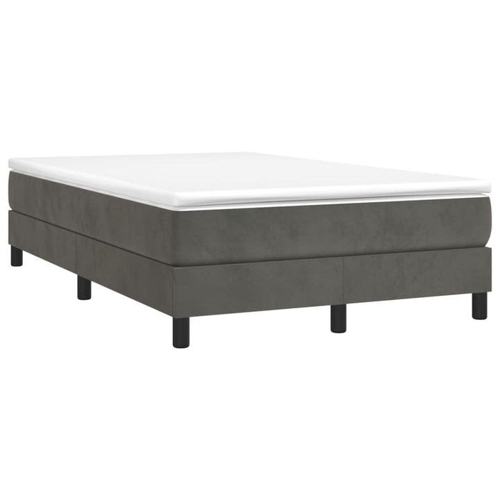 Boxspringframe fluweel donkergrijs 120x200 cm - Griffin Retail