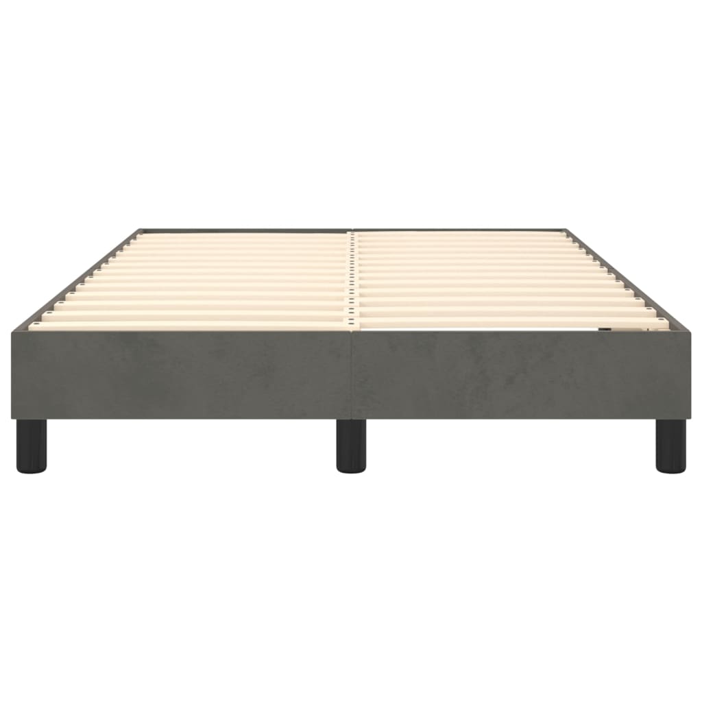 Boxspringframe fluweel donkergrijs 120x200 cm - Griffin Retail