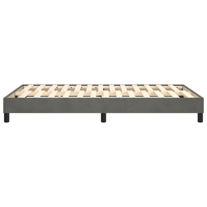 Boxspringframe fluweel donkergrijs 120x200 cm - Griffin Retail