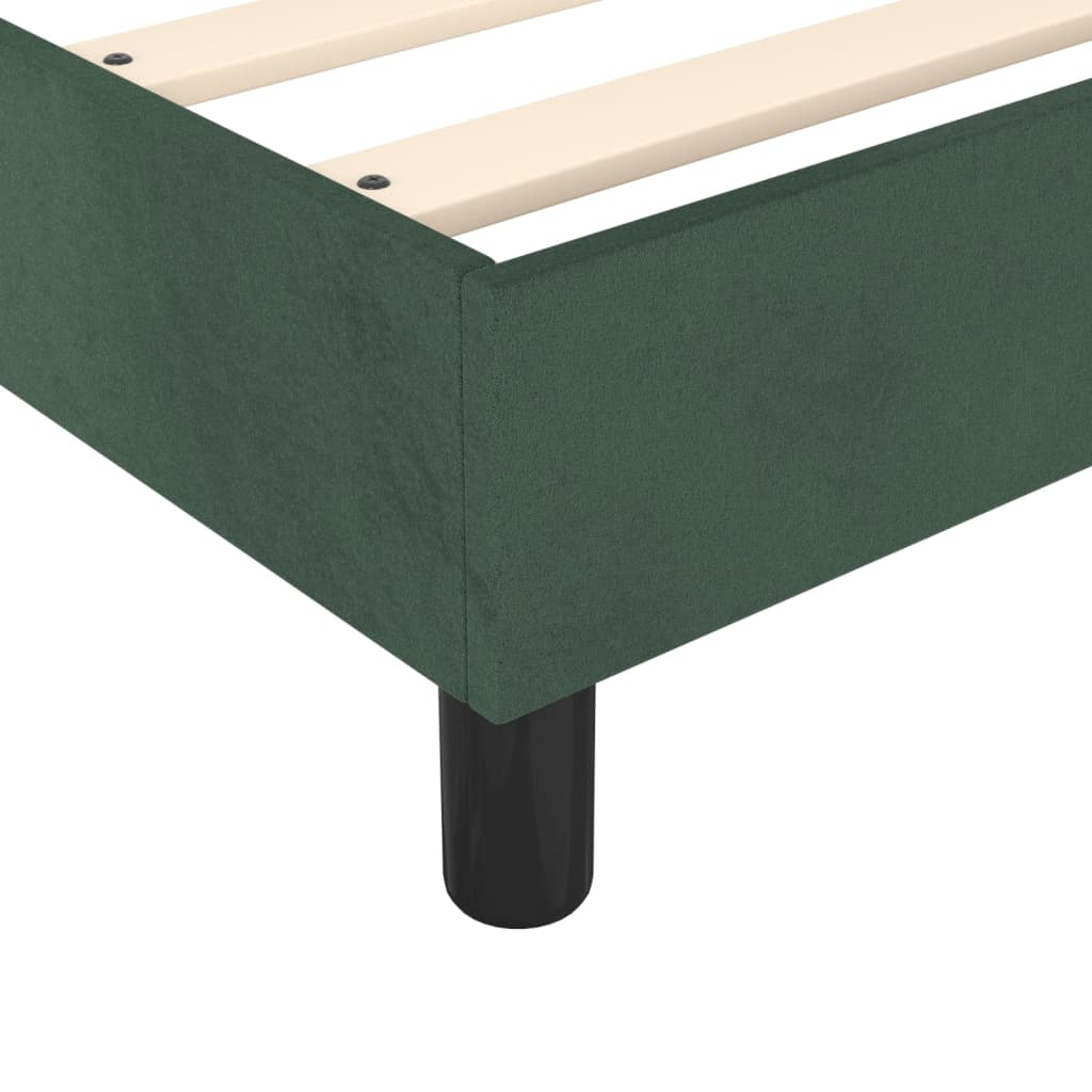 Boxspringframe fluweel donkergroen 100x200 cm - Griffin Retail