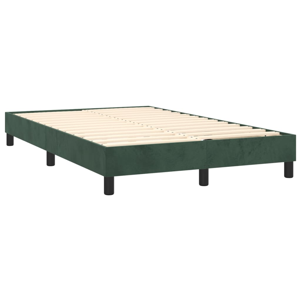 Boxspringframe fluweel donkergroen 120x200 cm - Griffin Retail