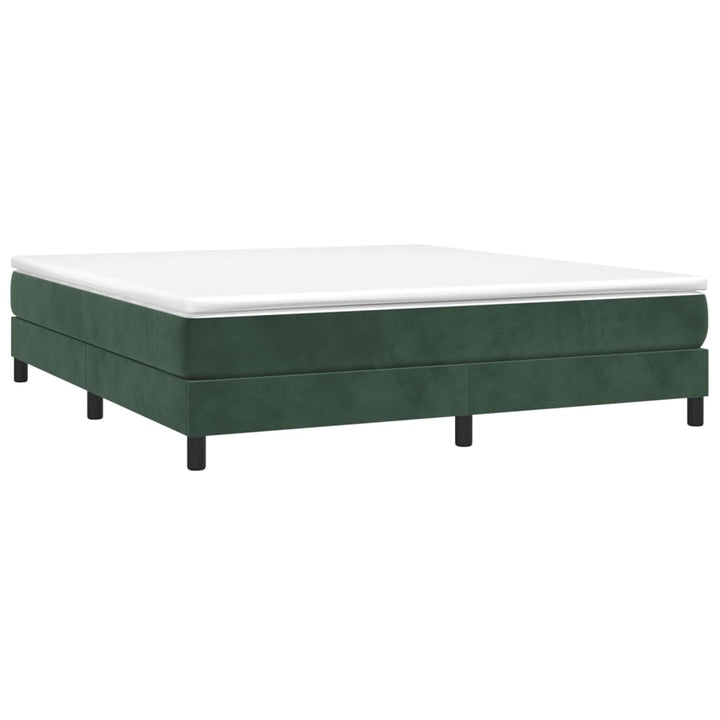 Boxspringframe fluweel donkergroen 160x200 cm - Griffin Retail