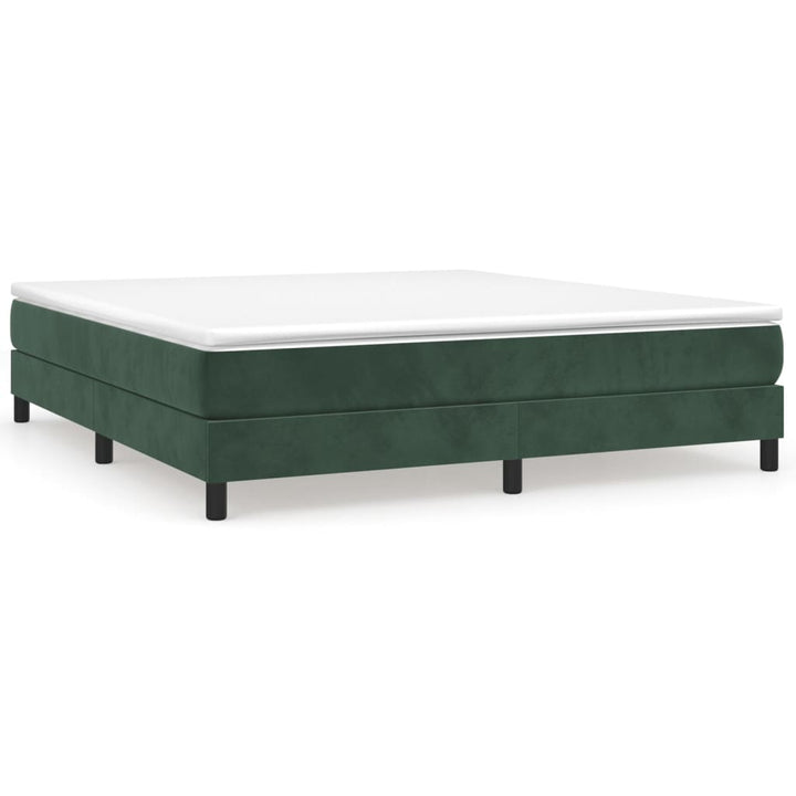 Boxspringframe fluweel donkergroen 160x200 cm - Griffin Retail