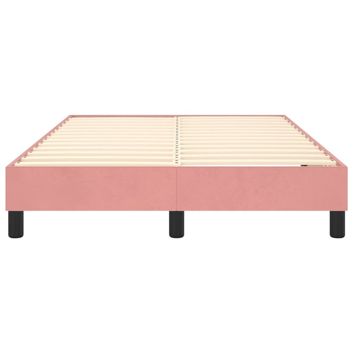 Boxspringframe fluweel roze 120x200 cm - Griffin Retail