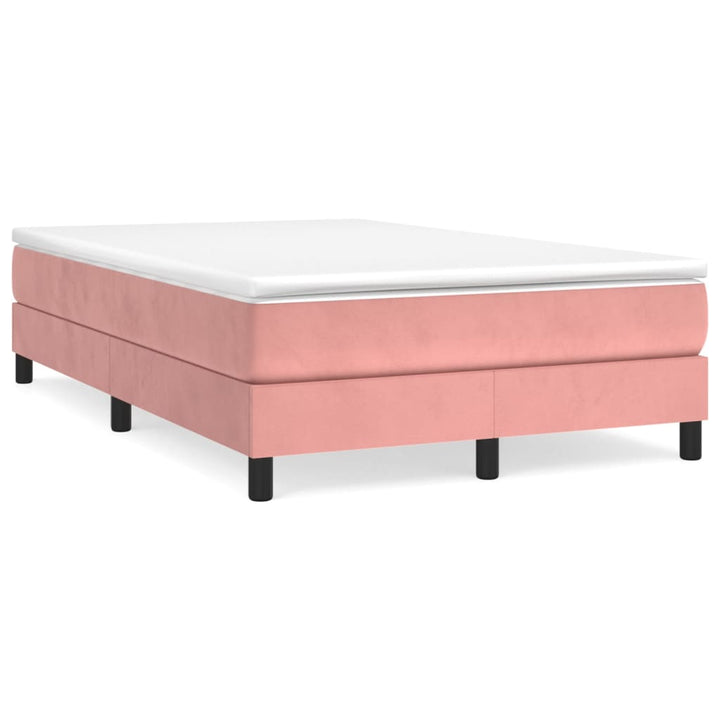 Boxspringframe fluweel roze 120x200 cm - Griffin Retail