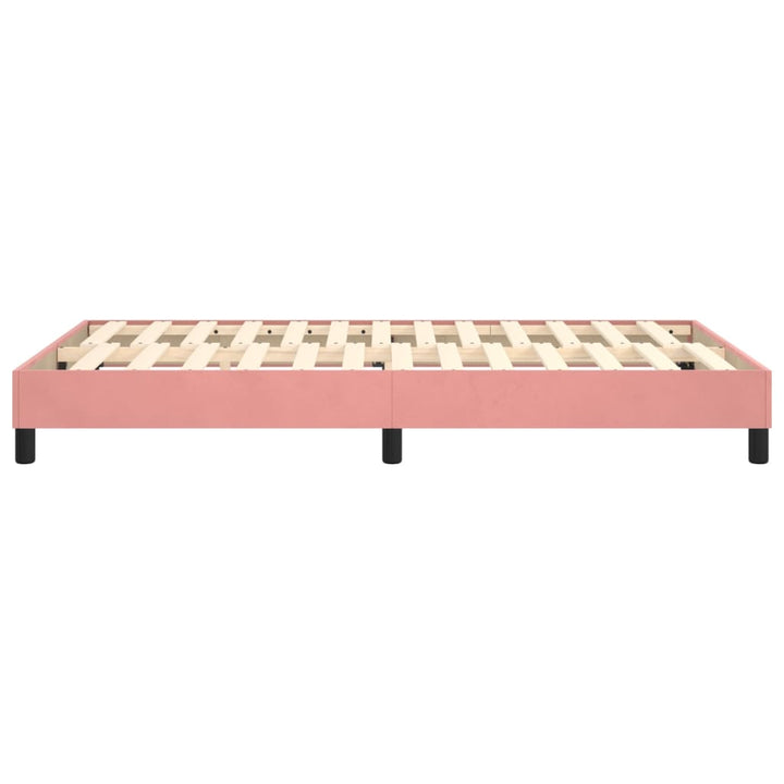 Boxspringframe fluweel roze 120x200 cm - Griffin Retail