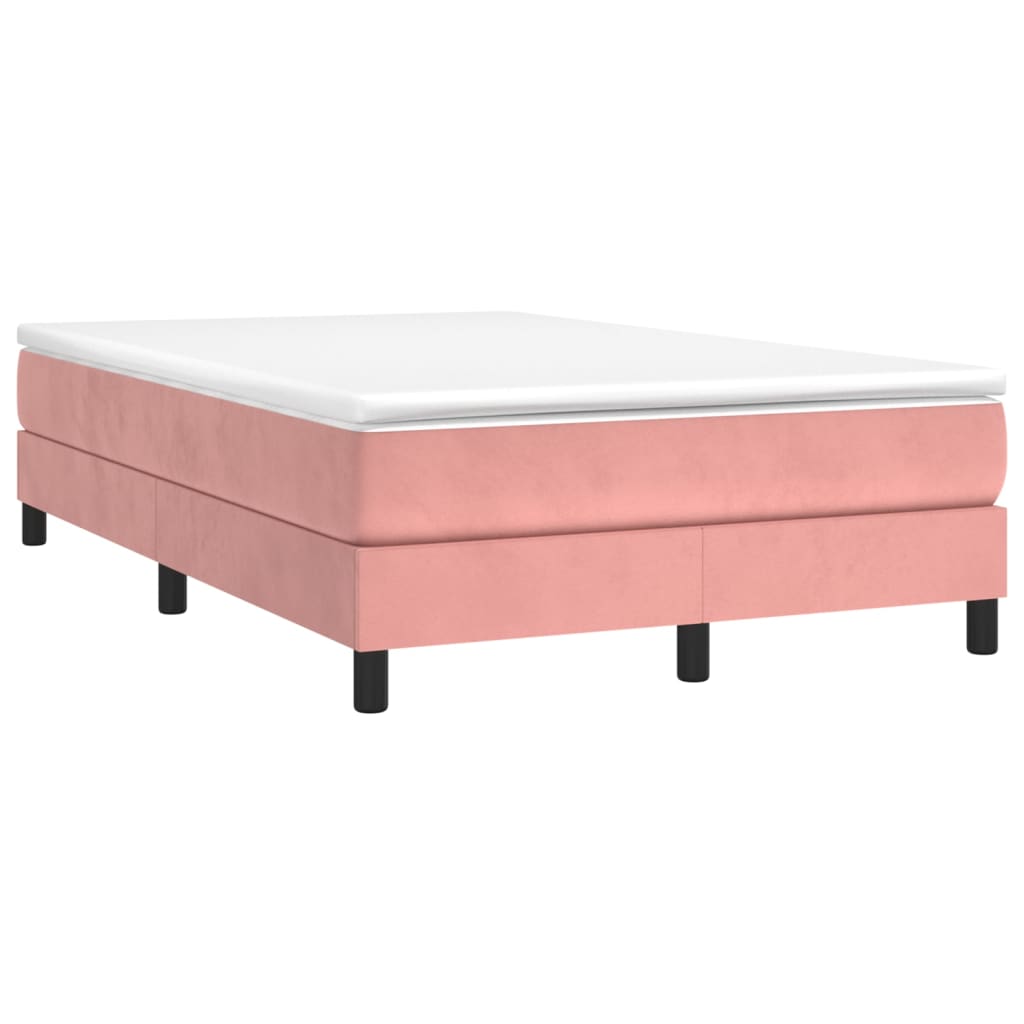 Boxspringframe fluweel roze 120x200 cm - Griffin Retail