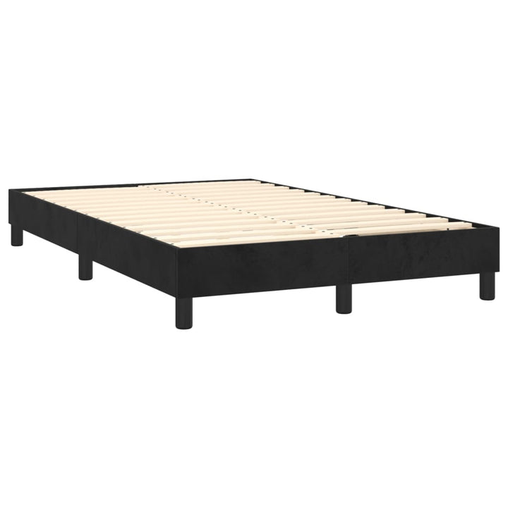 Boxspringframe fluweel zwart 120x200 cm - Griffin Retail