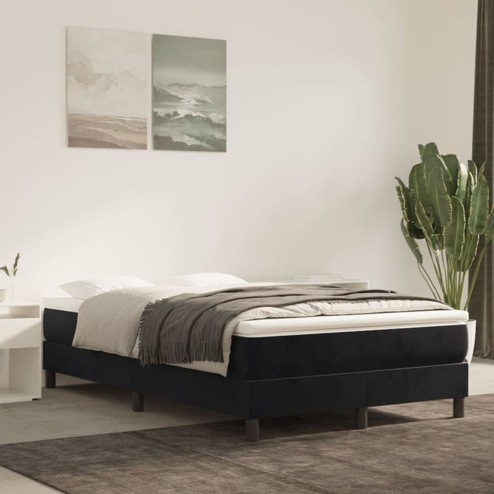 Boxspringframe fluweel zwart 120x200 cm - Griffin Retail