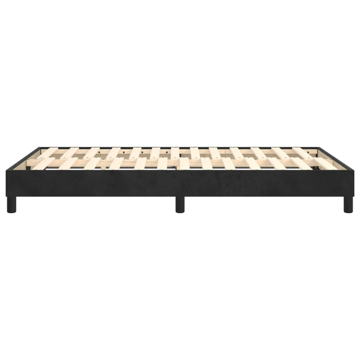 Boxspringframe fluweel zwart 120x200 cm - Griffin Retail