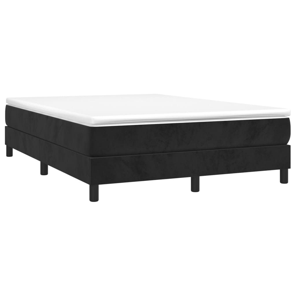 Boxspringframe fluweel zwart 140x200 cm - Griffin Retail