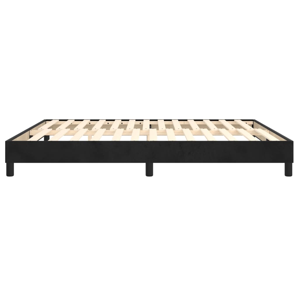 Boxspringframe fluweel zwart 180x200 cm - Griffin Retail