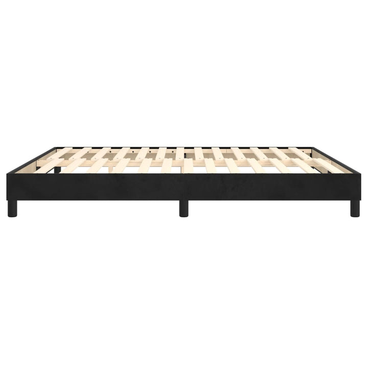 Boxspringframe fluweel zwart 180x200 cm - Griffin Retail