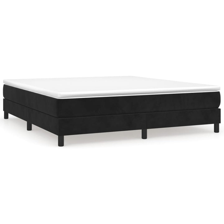 Boxspringframe fluweel zwart 180x200 cm - Griffin Retail