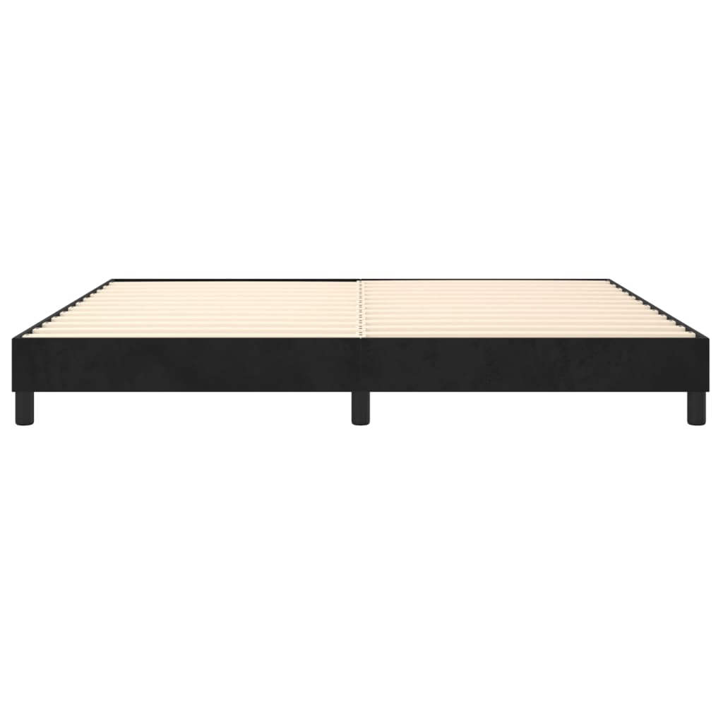 Boxspringframe fluweel zwart 200x200 cm - Griffin Retail