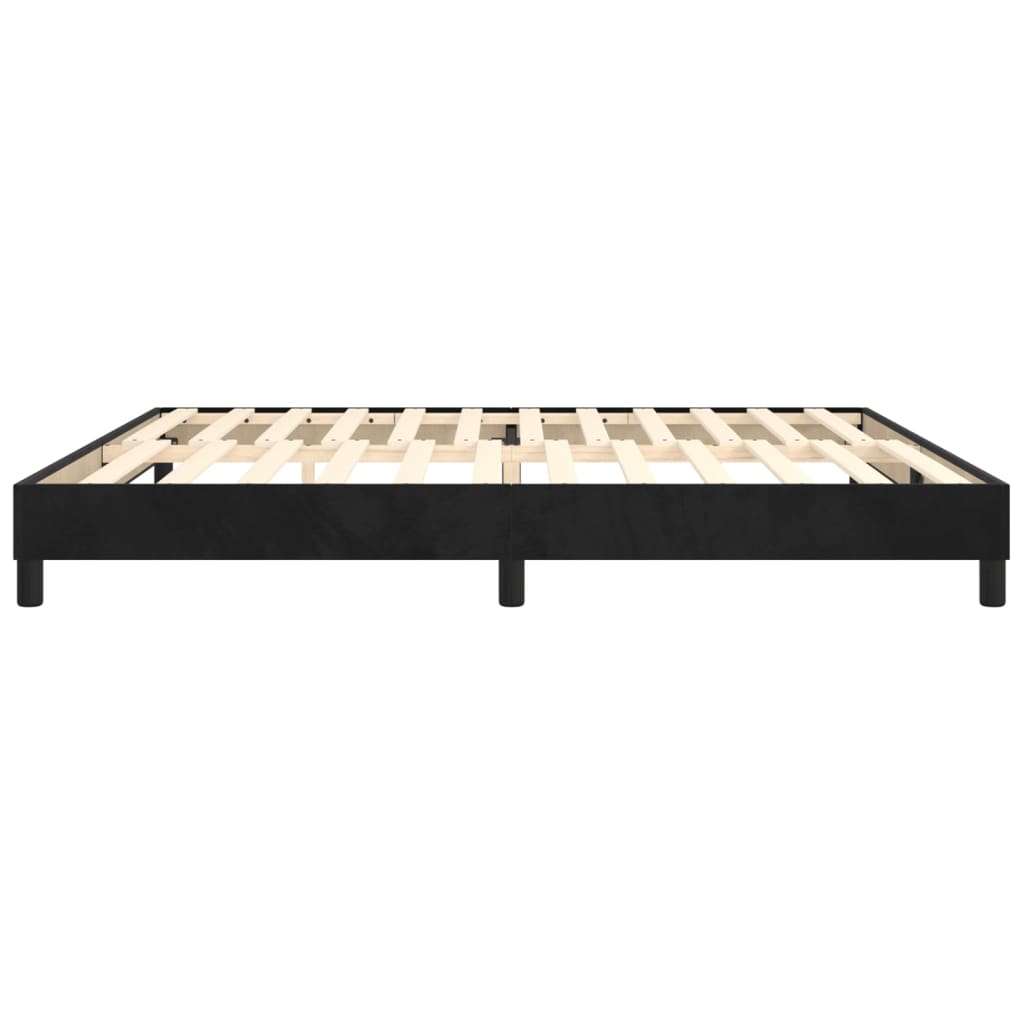 Boxspringframe fluweel zwart 200x200 cm - Griffin Retail