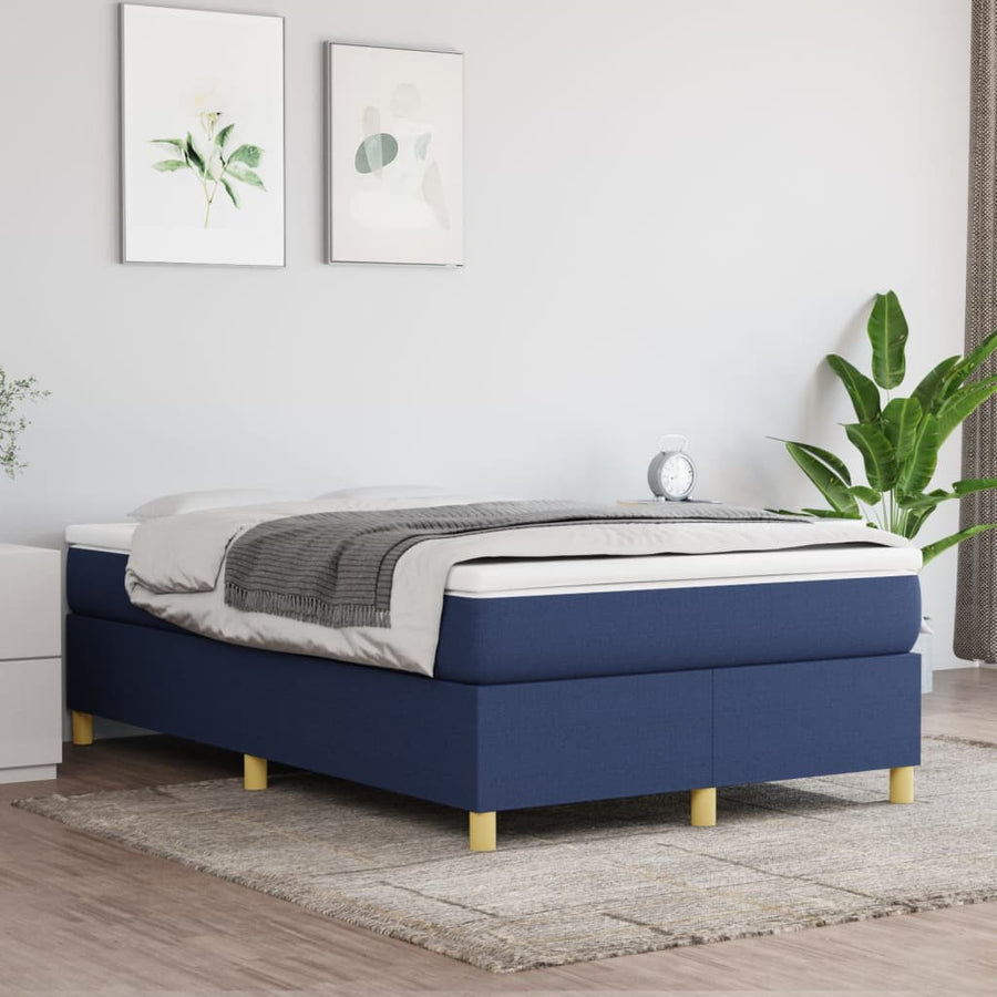 Boxspringframe stof blauw 120x200 cm - Griffin Retail