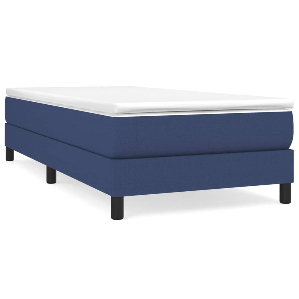 Boxspringframe stof blauw 90x190 cm - Griffin Retail