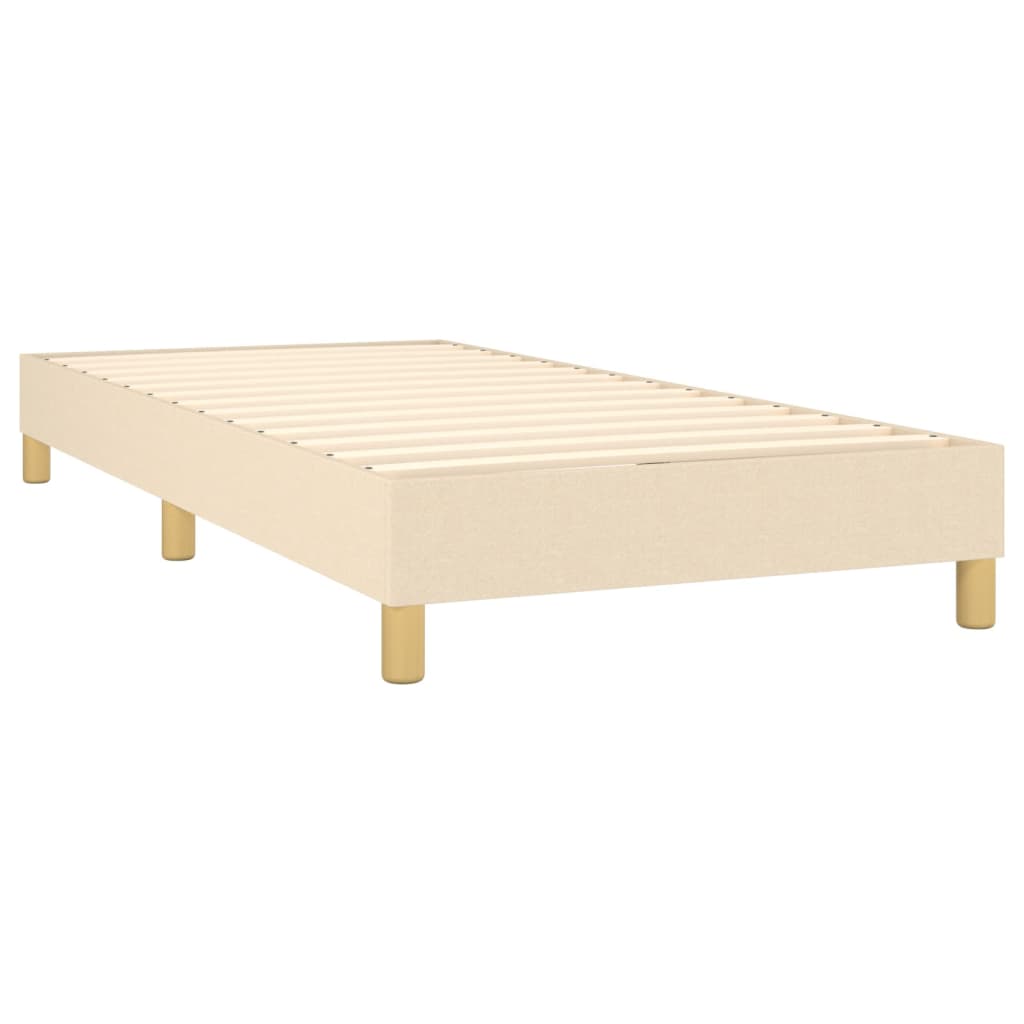 Boxspringframe stof crème 100x200 cm - Griffin Retail