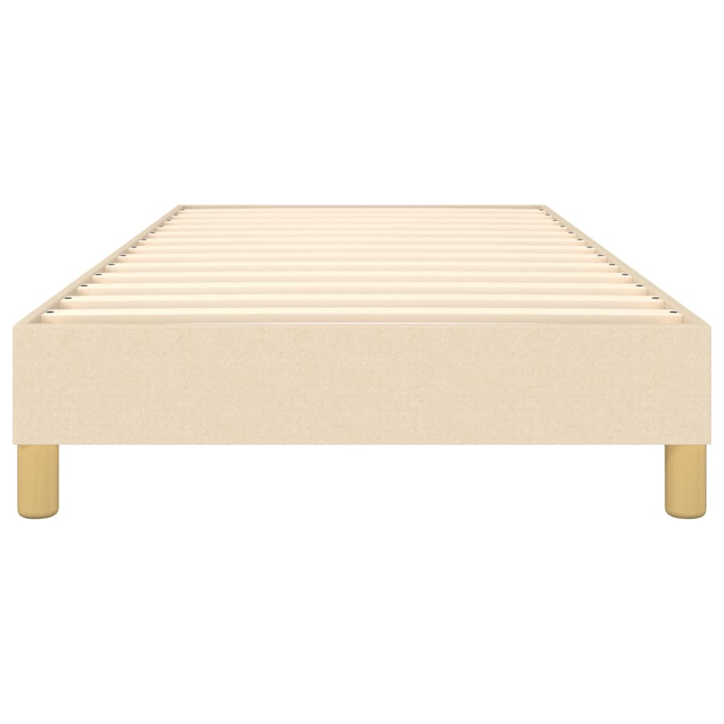 Boxspringframe stof crème 100x200 cm - Griffin Retail