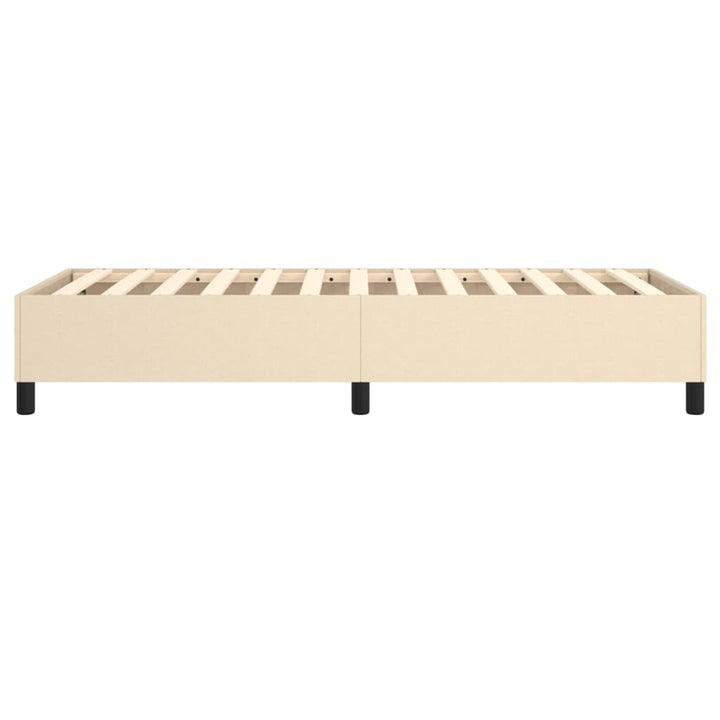 Boxspringframe stof crèmekleurig 100x200 cm - Griffin Retail