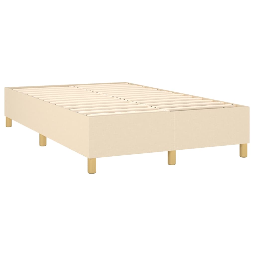 Boxspringframe stof crèmekleurig 120x200 cm - Griffin Retail