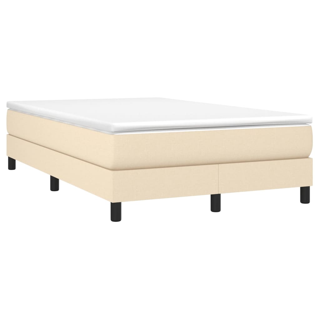 Boxspringframe stof crèmekleurig 120x200 cm - Griffin Retail