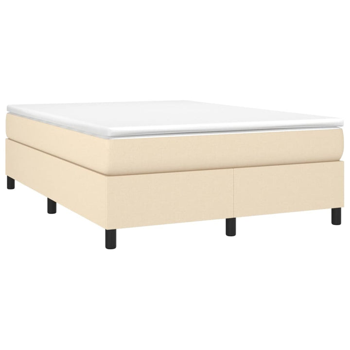 Boxspringframe stof crèmekleurig 140x190 cm - Griffin Retail