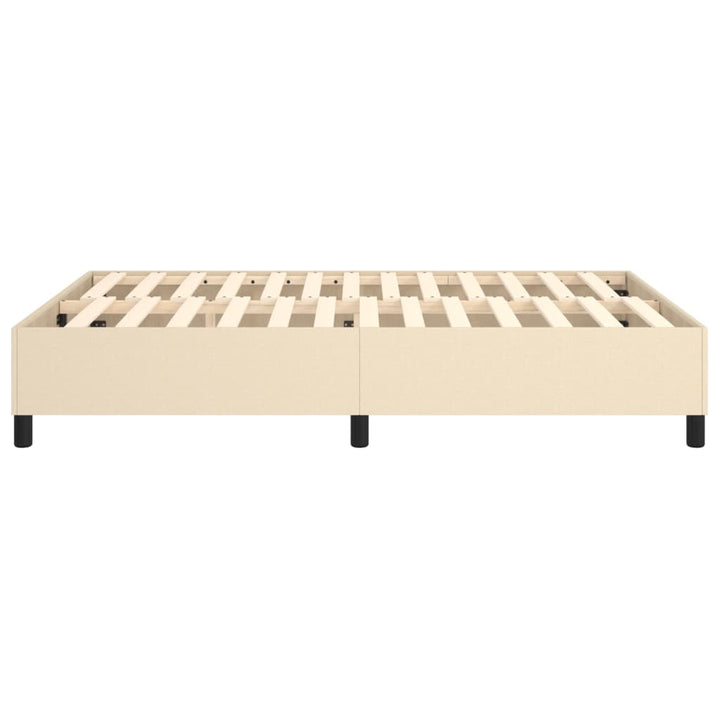 Boxspringframe stof crèmekleurig 140x190 cm - Griffin Retail