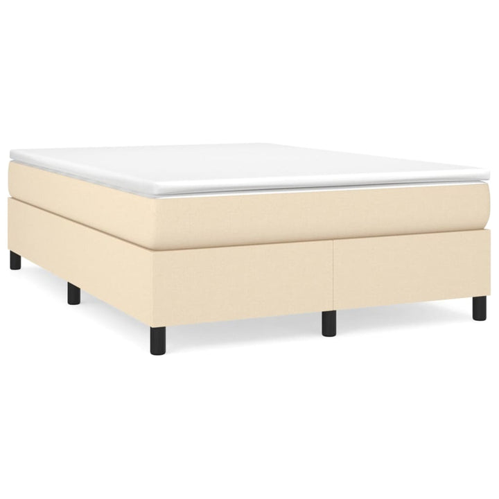 Boxspringframe stof crèmekleurig 140x190 cm - Griffin Retail