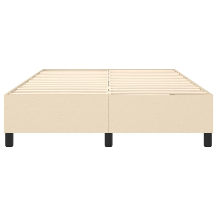 Boxspringframe stof crèmekleurig 140x190 cm - Griffin Retail