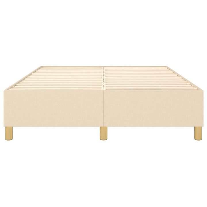 Boxspringframe stof crèmekleurig 140x190 cm - Griffin Retail