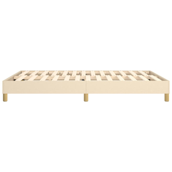 Boxspringframe stof crèmekleurig 140x200 cm - Griffin Retail