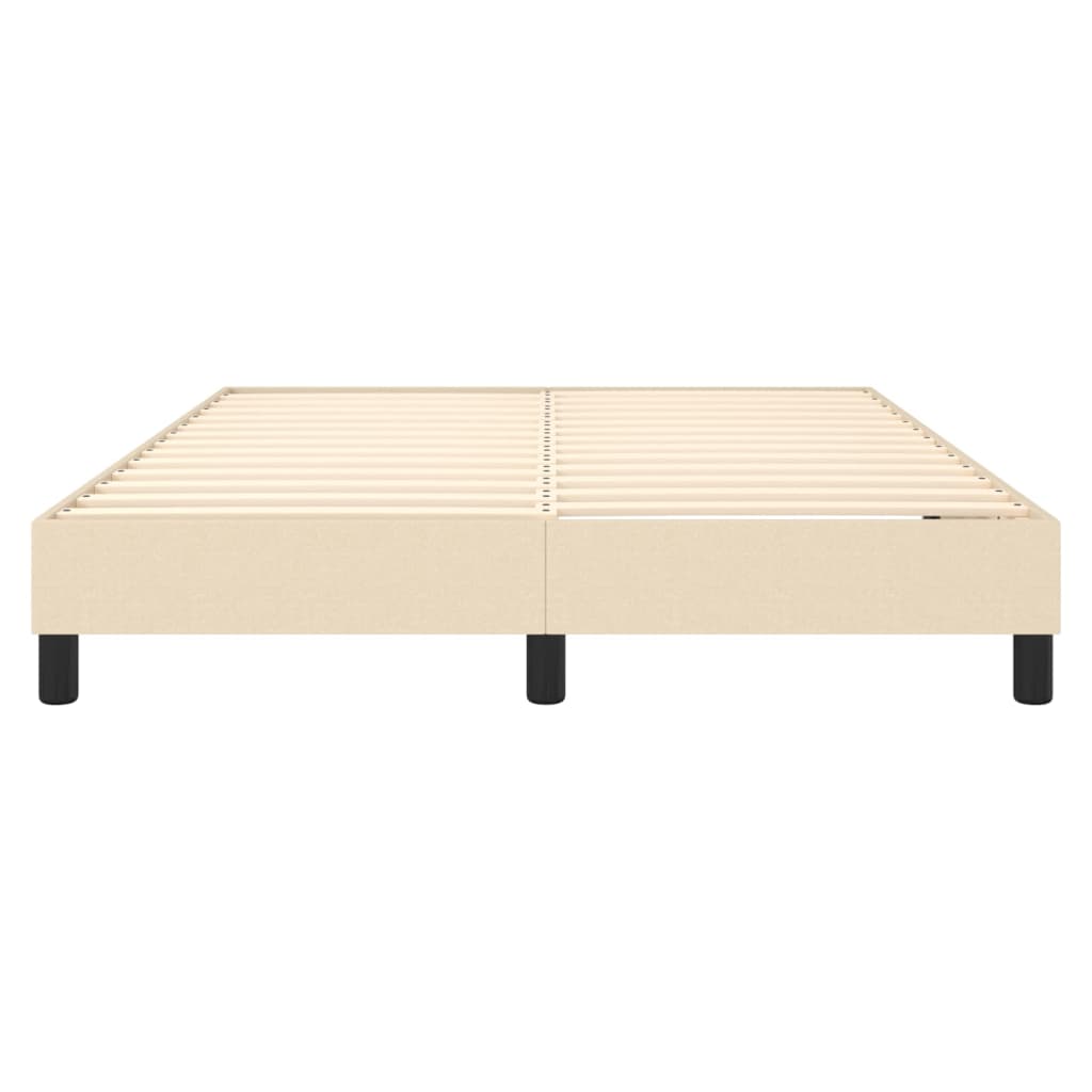 Boxspringframe stof crèmekleurig 140x200 cm - Griffin Retail