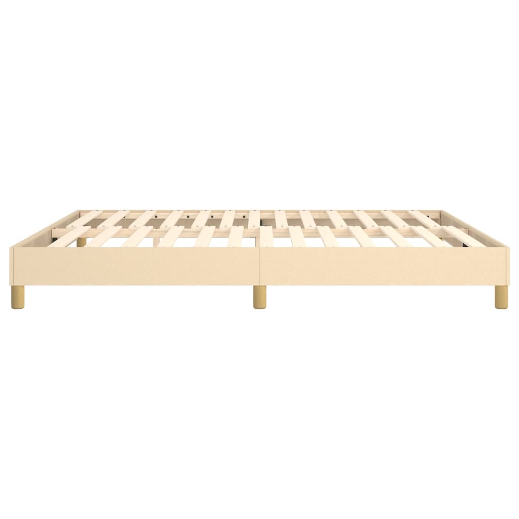 Boxspringframe stof crèmekleurig 180x200 cm - Griffin Retail