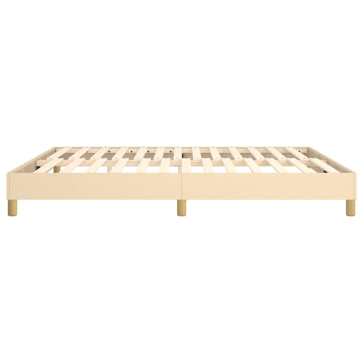 Boxspringframe stof crèmekleurig 180x200 cm - Griffin Retail