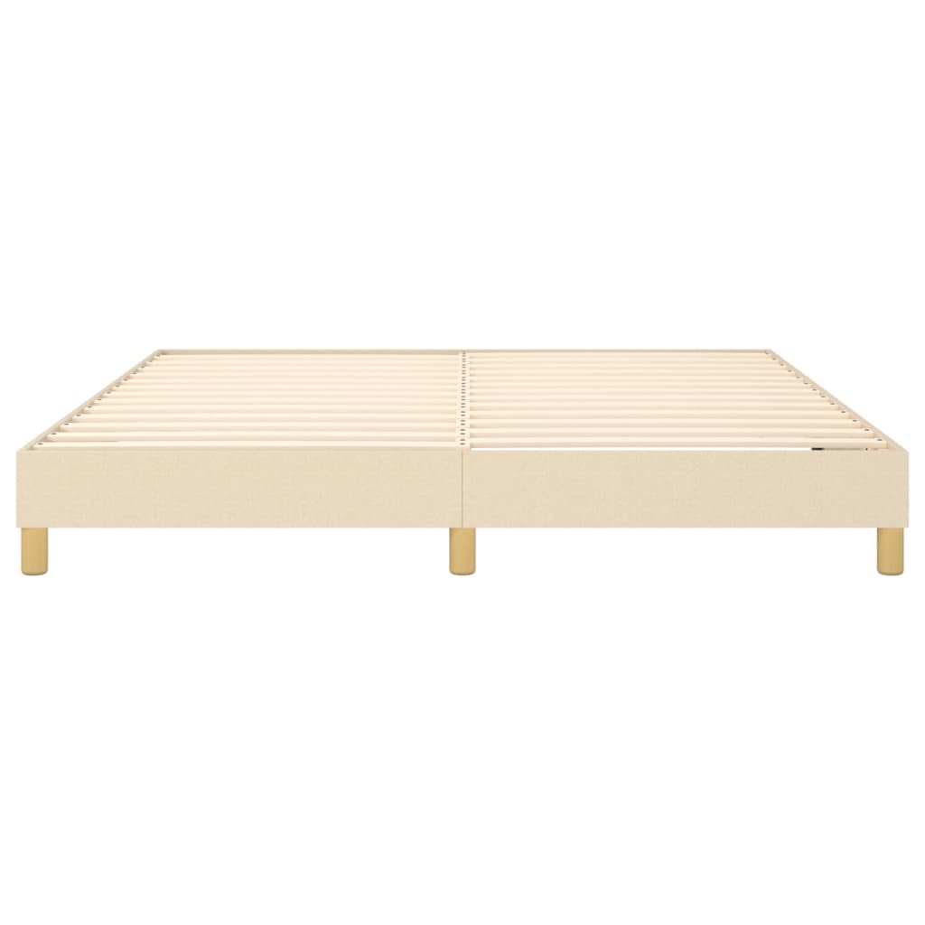 Boxspringframe stof crèmekleurig 180x200 cm - Griffin Retail