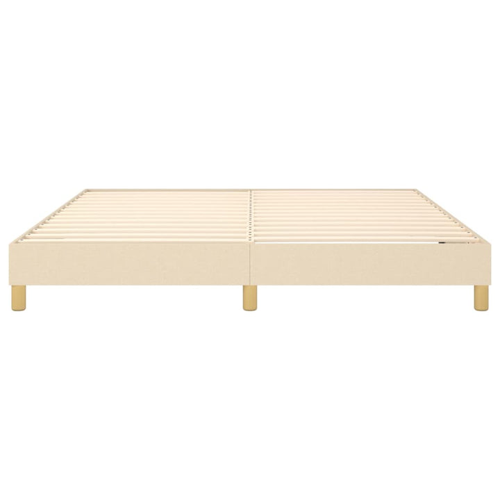 Boxspringframe stof crèmekleurig 180x200 cm - Griffin Retail