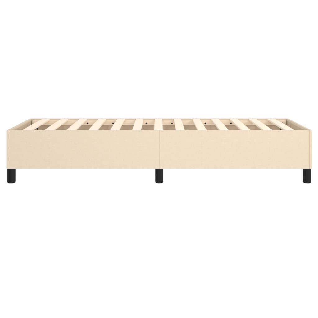 Boxspringframe stof crèmekleurig 90x200 cm - Griffin Retail