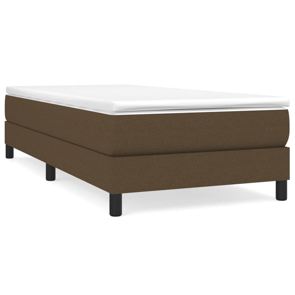 Boxspringframe stof donkerbruin 100x200 cm - Griffin Retail