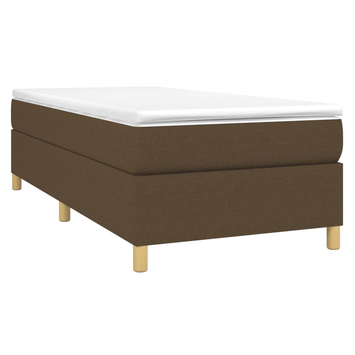 Boxspringframe stof donkerbruin 100x200 cm - Griffin Retail