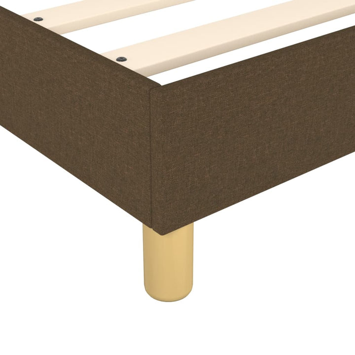 Boxspringframe stof donkerbruin 100x200 cm - Griffin Retail