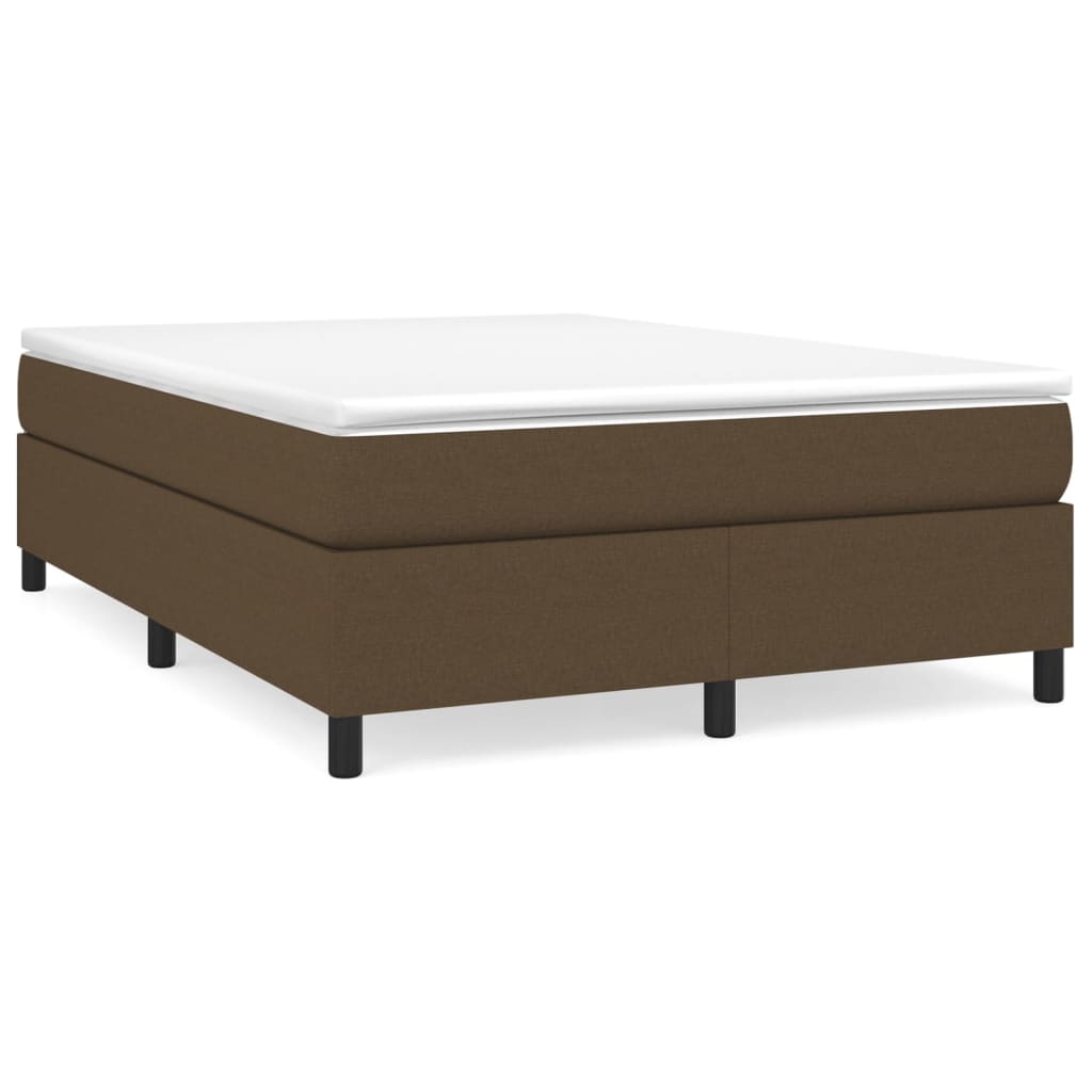 Boxspringframe stof donkerbruin 140x190 cm - Griffin Retail