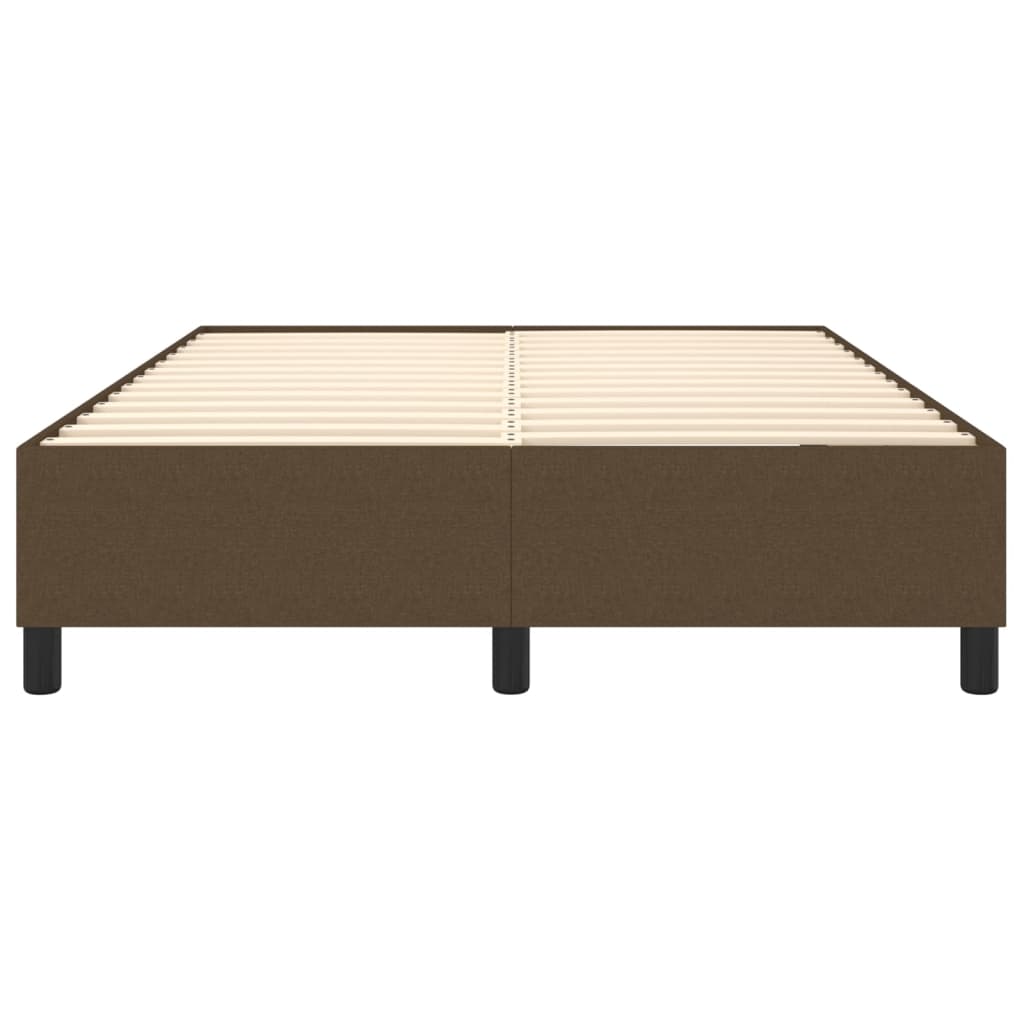 Boxspringframe stof donkerbruin 140x190 cm - Griffin Retail