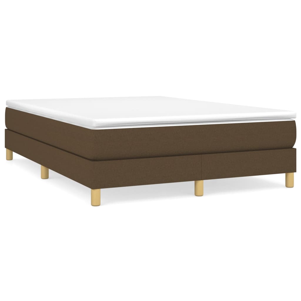 Boxspringframe stof donkerbruin 140x190 cm - Griffin Retail